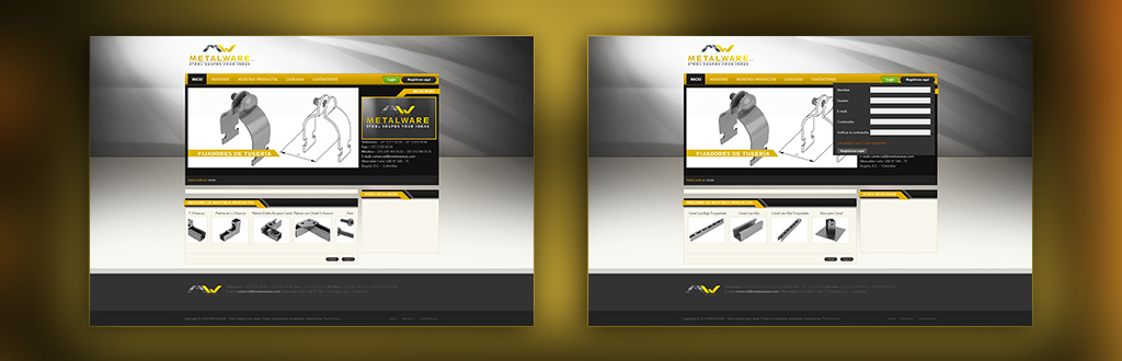 Diseño de Paginas Web en Bogotá metalware