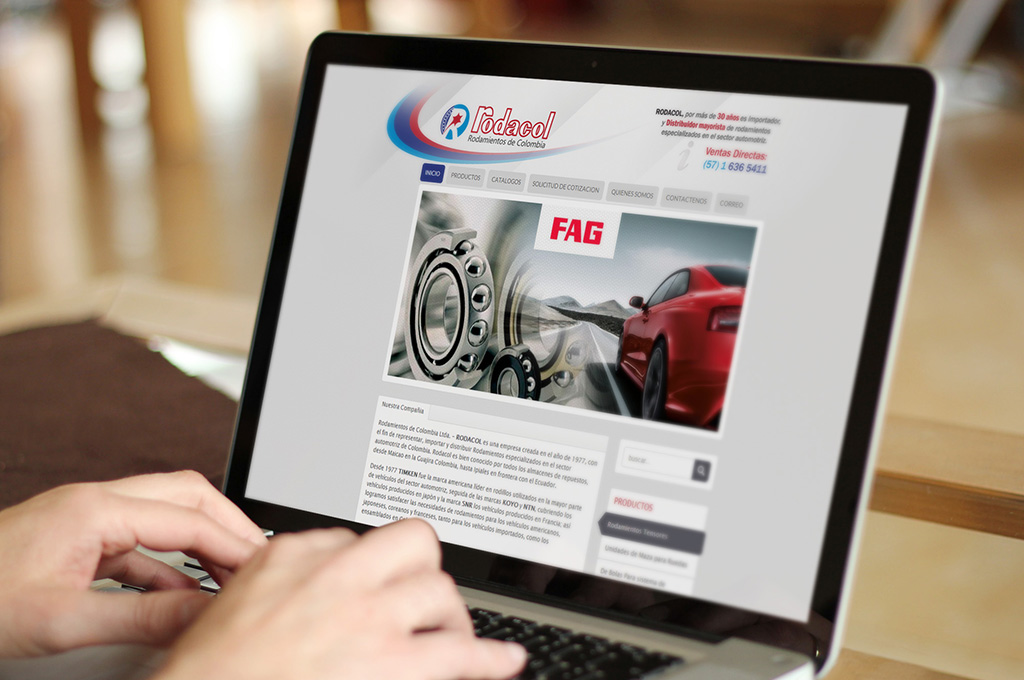 Diseño de Paginas Web en Colombia rodacol