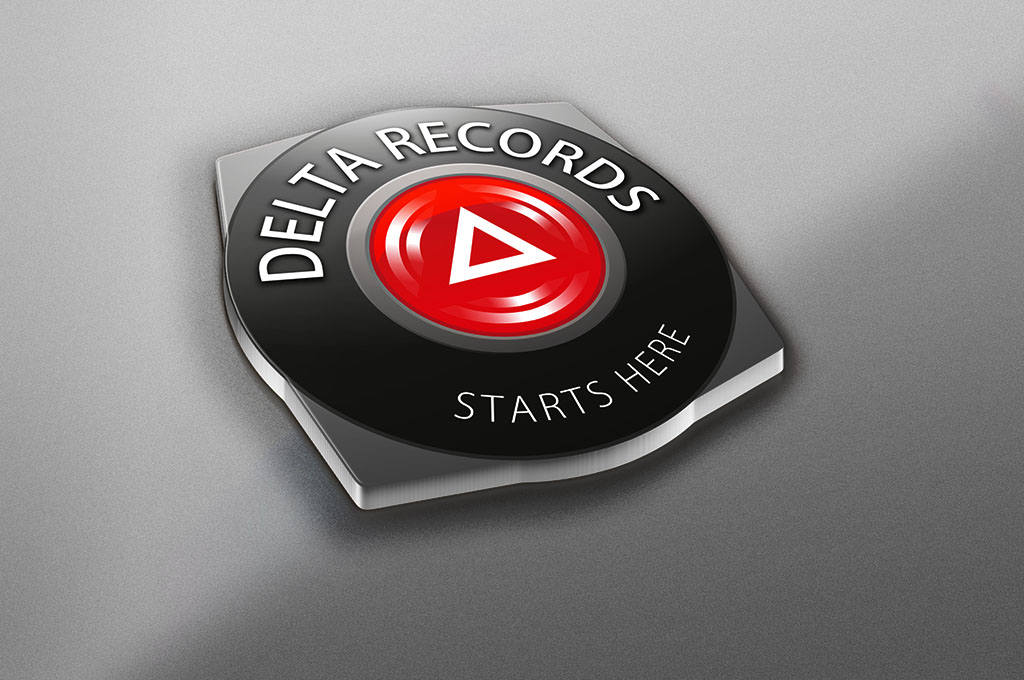 Delta Records Diseño de Imagen Corporativa en Bogotá
